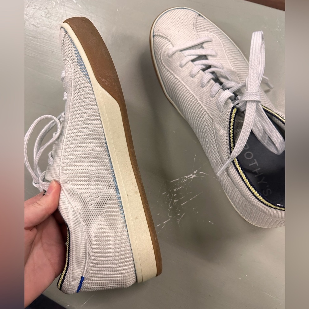 Rothy’s lace up sneaker womens size 9 - Picture 4 of 10